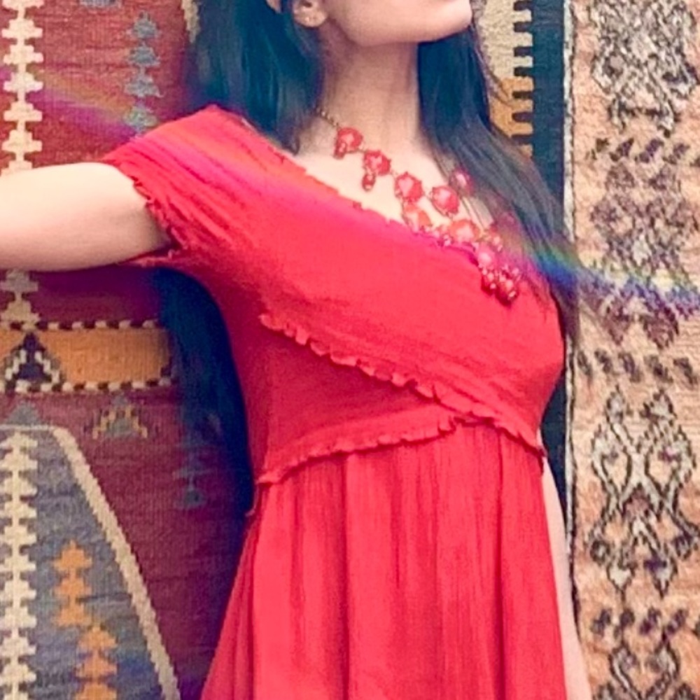 3 for $15. Red bubble necklace